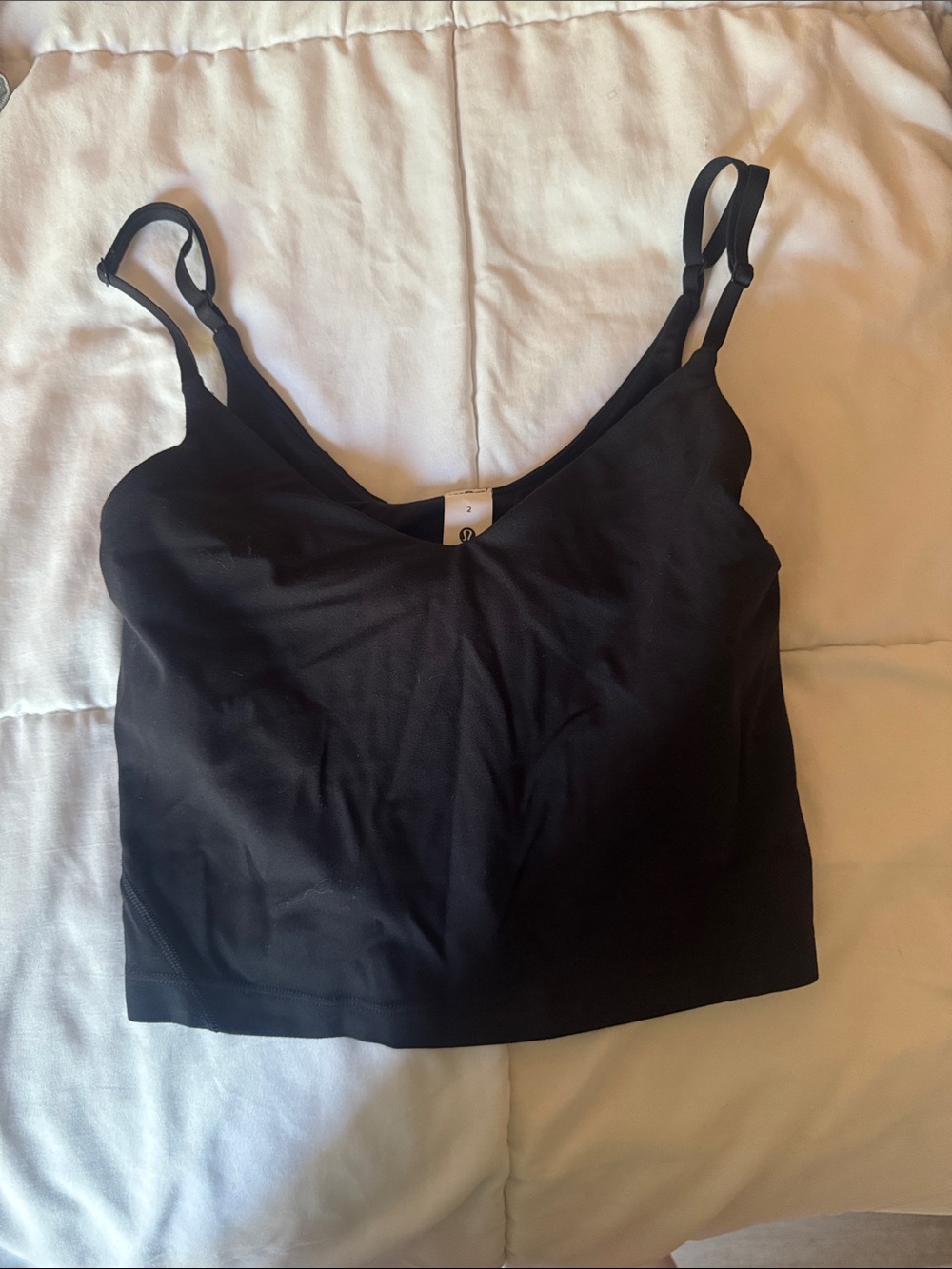 Lululemon black tank